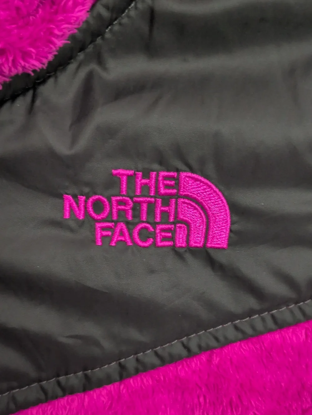 The North Face Girls Fuzzy Fleece Full Zip Jacket - S 7/8